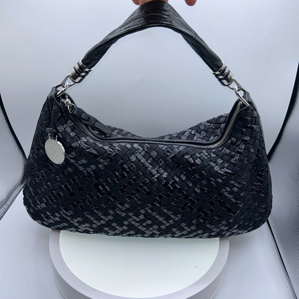 Stuart Weitzman Woven Hobo Shoulder Bag